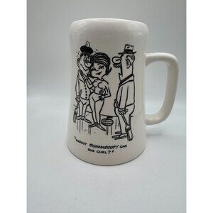 Curling Capers by Banks Beer Stein Beer Mug Beer Tankard Ceramic Cartoon Novelty